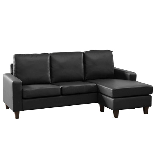 Modern Blue Fabric Corner Sofa UK – Contemporary L Shape Sofa Furniture World