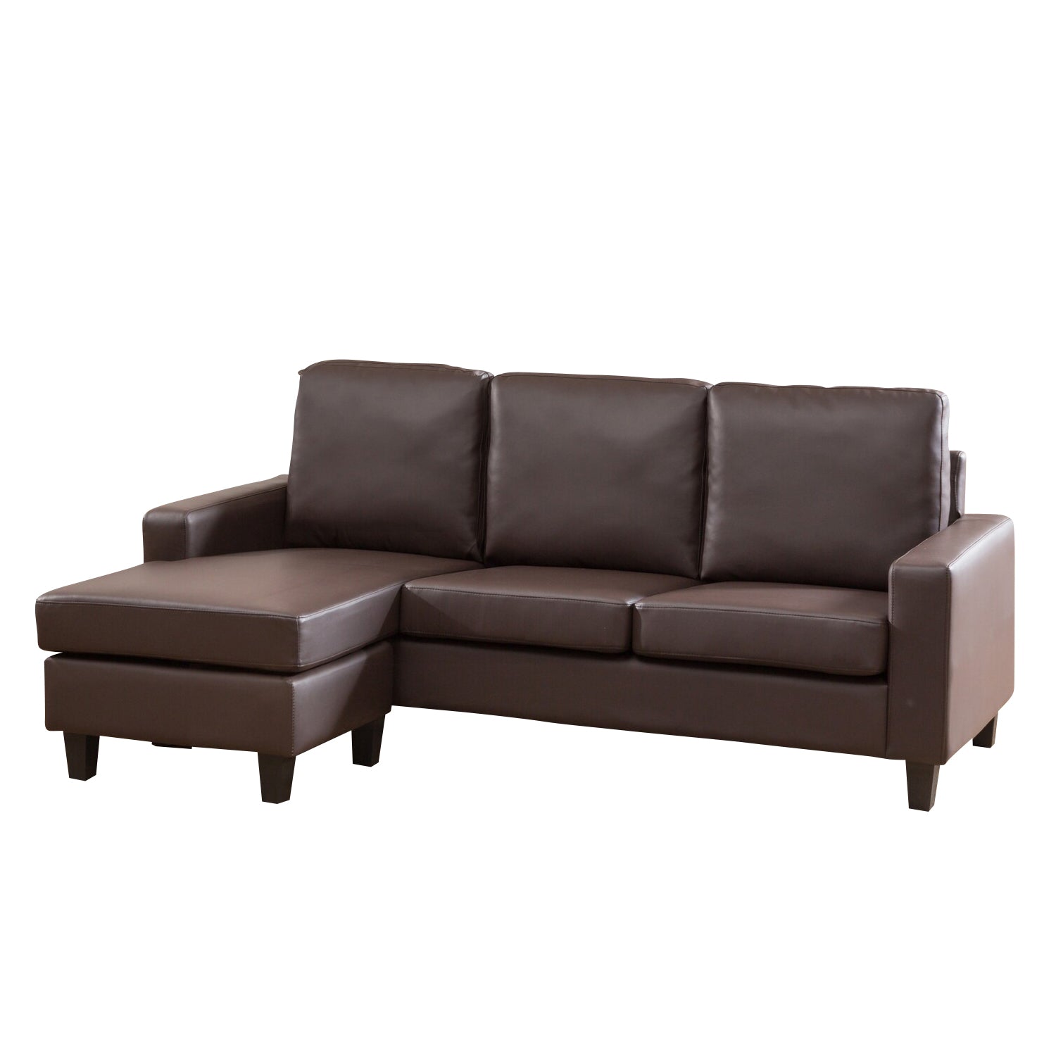 Modern Blue Fabric Corner Sofa UK – Contemporary L Shape Sofa Furniture World