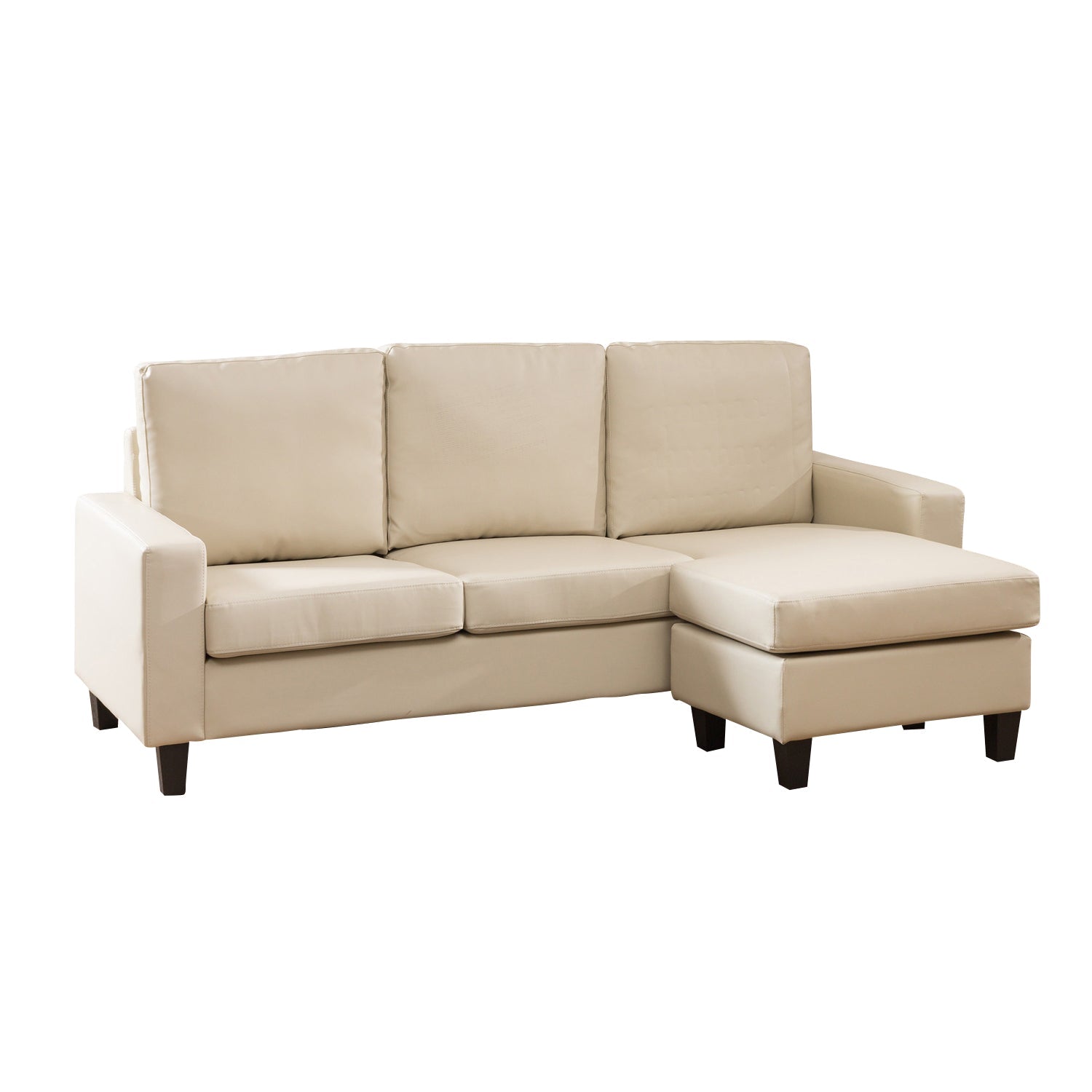 Modern Blue Fabric Corner Sofa UK – Contemporary L Shape Sofa Furniture World