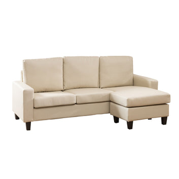 Modern Blue Fabric Corner Sofa UK – Contemporary L Shape Sofa Furniture World