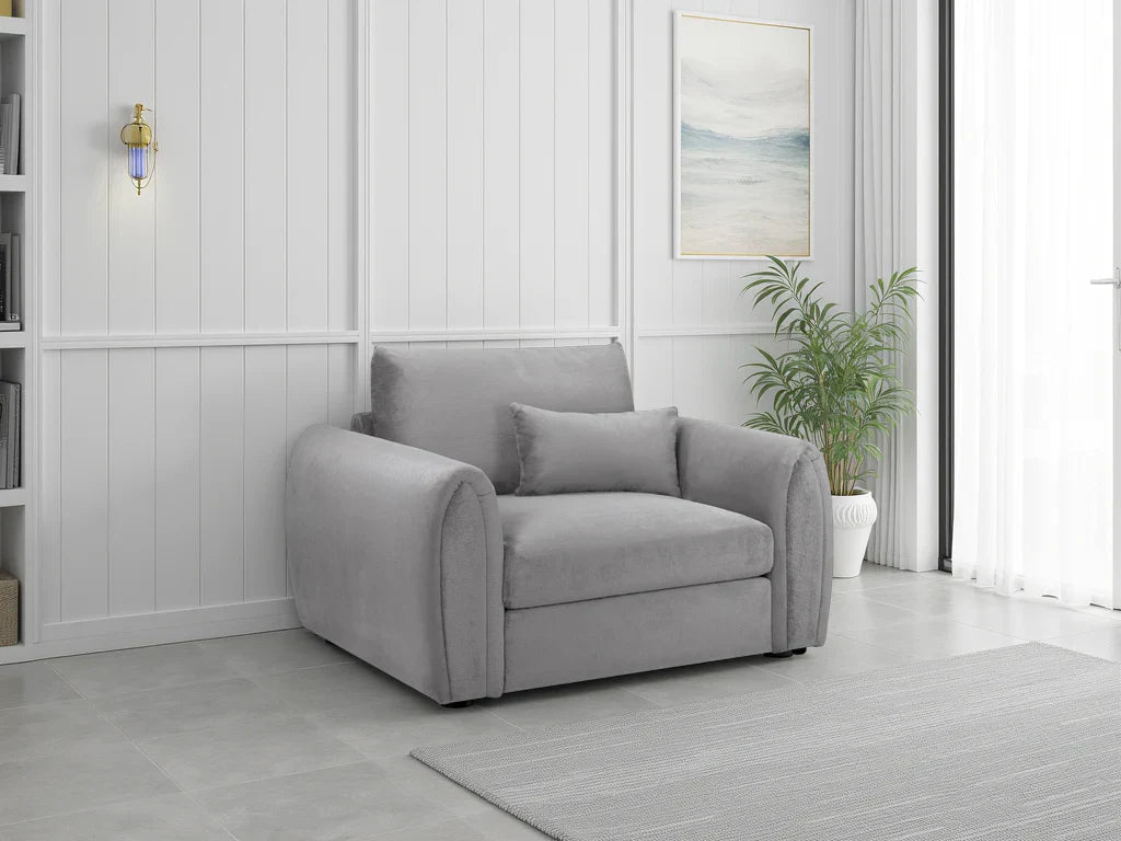 Mirabel Sofa Grey Armchair Furniture World