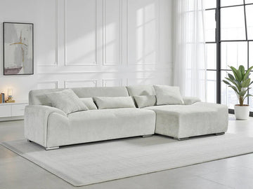 Modena Sofa Beige Right Hand Furniture World