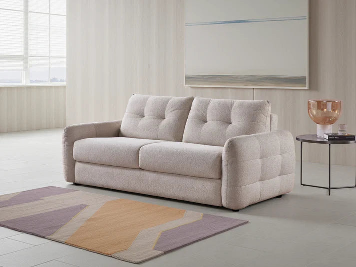 Athens Sofabed Beige 3 Seater Furniture World