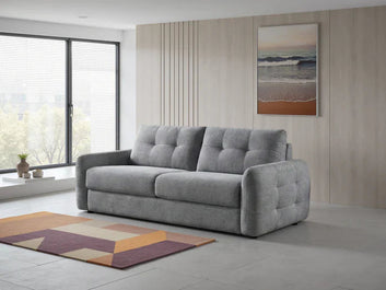 Athens Sofabed Grey 3 Seater Furniture World