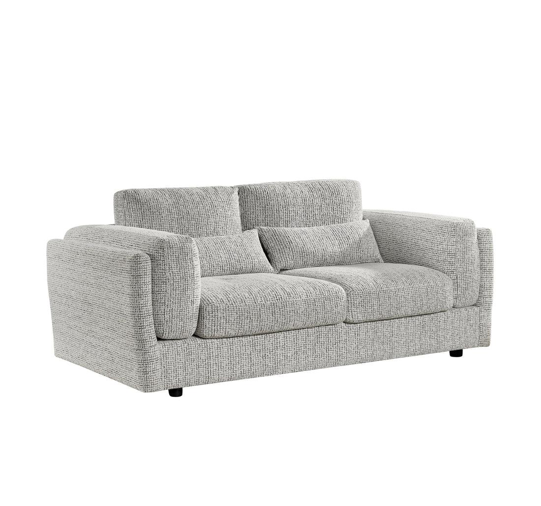 Bari Sofa Grey 3 Seater Furniture World