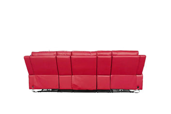 Florence Cinema Sofa Red 3 Seater Furniture World