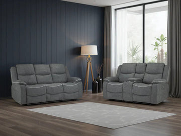 Harald Electric Recliner Sofa Graphite 3+2 Seater | High-Back Comfort Furniture World