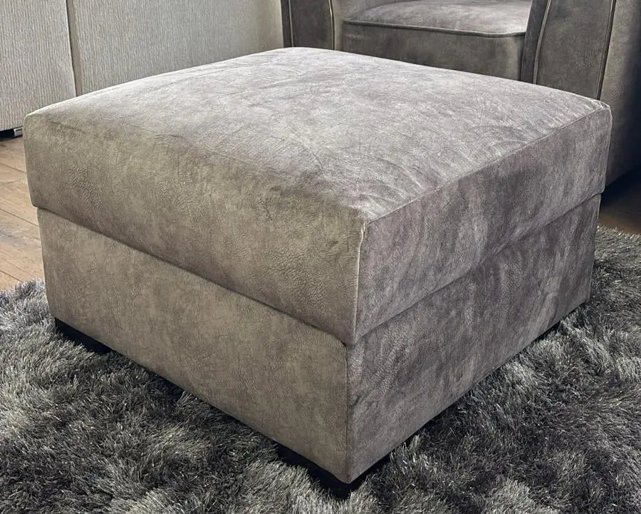 Serena Sofa Brown Footstool Furniture World