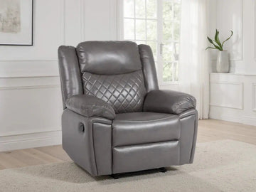 Myra Recliner Sofa Grey Armchair Furniture World