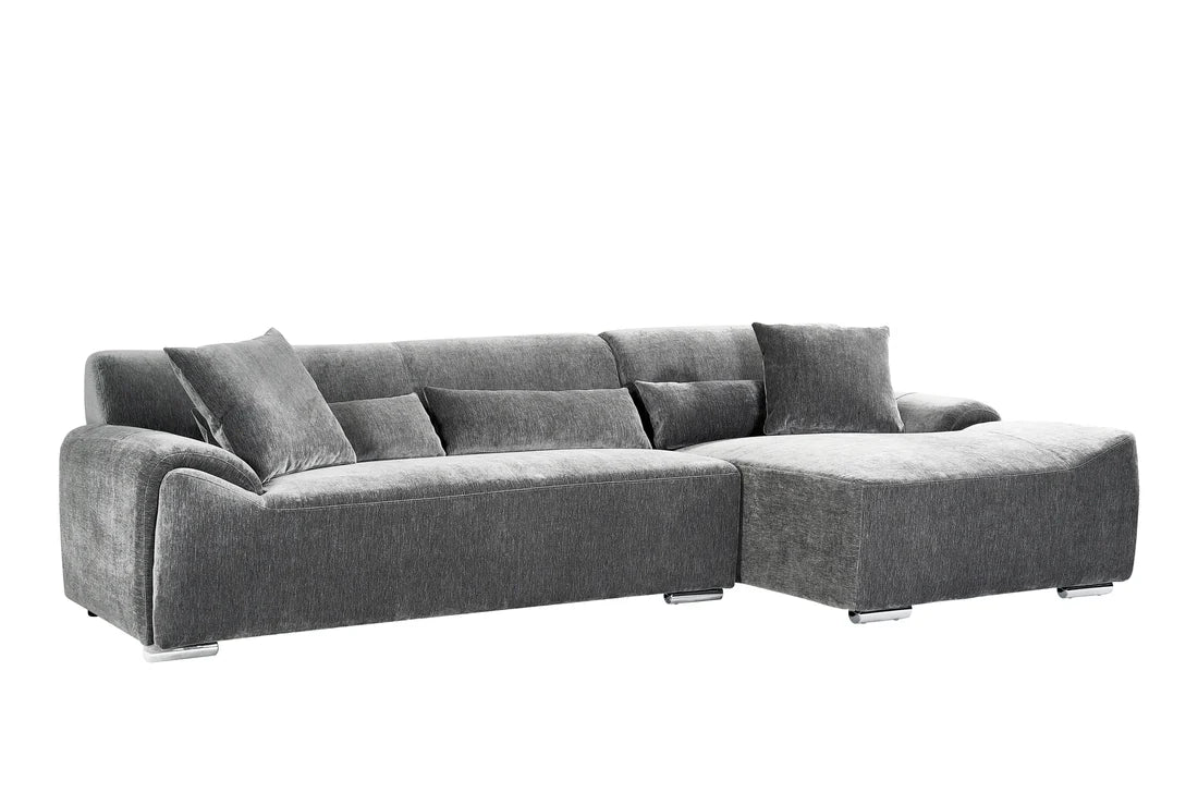 Modena Sofa Charcoal Right Hand Furniture World
