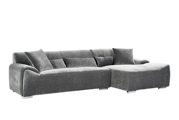Modena Sofa Charcoal Right Hand Furniture World