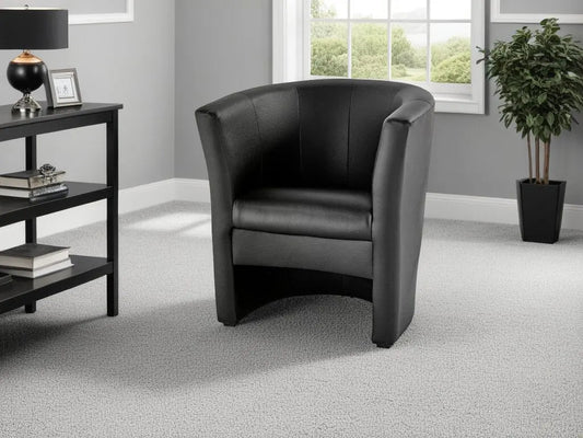 Faux Leather Tub Chair – CRIB5 Furniture World