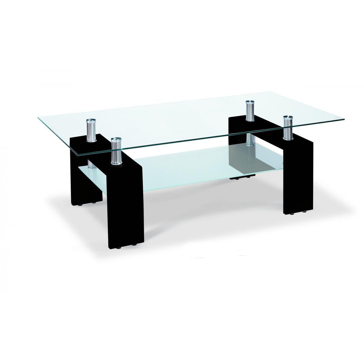 Telford High Gloss Black Coffee Table | Modern Living Room Centre Table Furniture World
