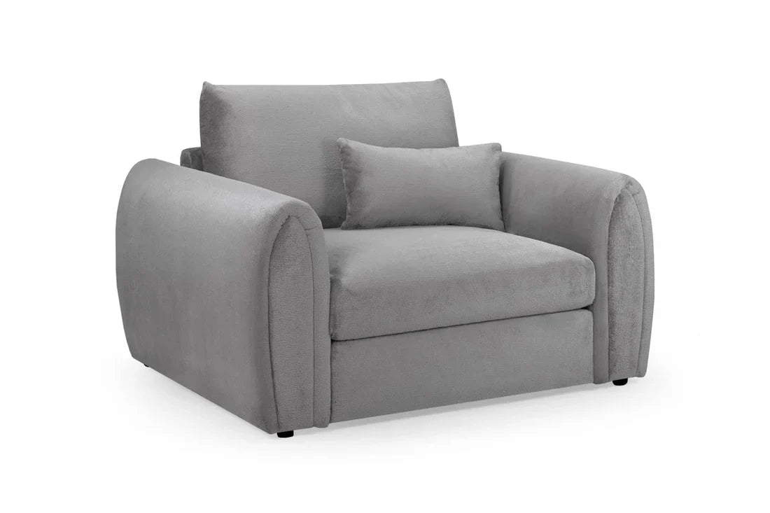 Mirabel Sofa Grey Armchair Furniture World