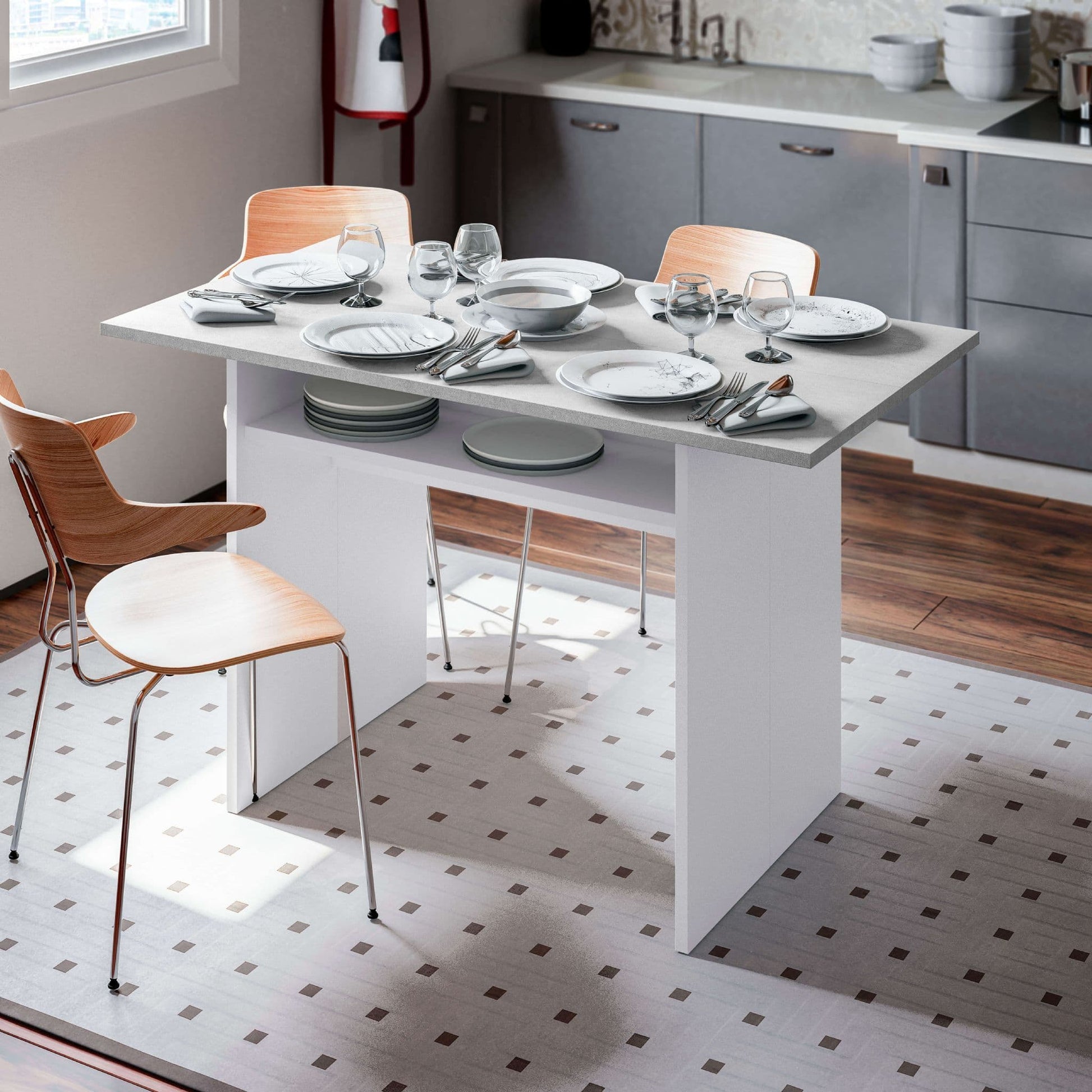 Luxo Extending Breakfast Table - 2941 Furniture World
