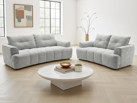 Cordova Sofa Grey 3+2 Set Furniture World
