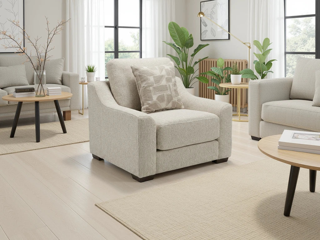 Douglas Beige Armchair Furniture World