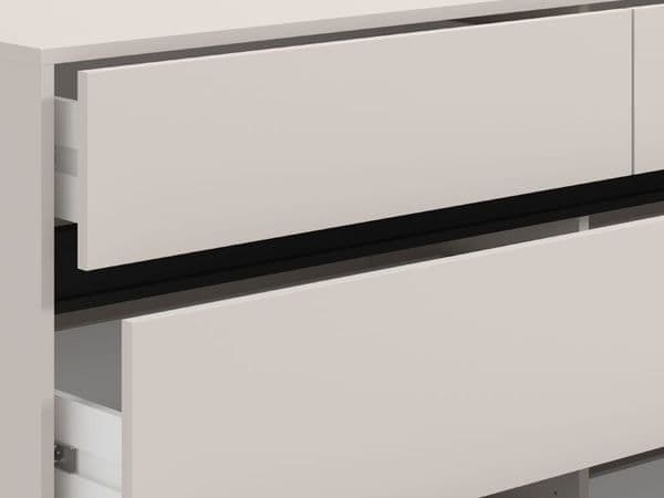 Zavaro Cashmere Wide Chest Of Drawers - 11014145 Furniture World
