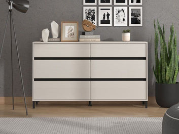 Zavaro Cashmere Wide Chest Of Drawers - 11014145 Furniture World
